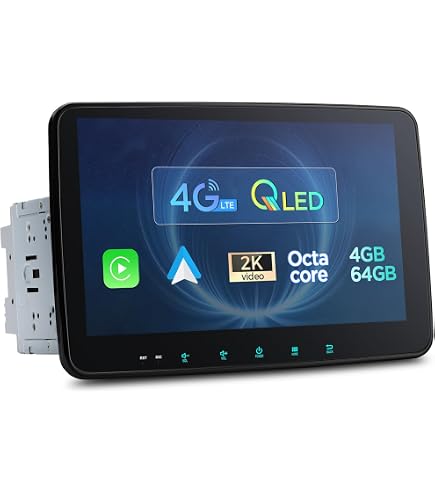 Amazon.com: XTRONS Universal Double Din Car Stereo, Android 14