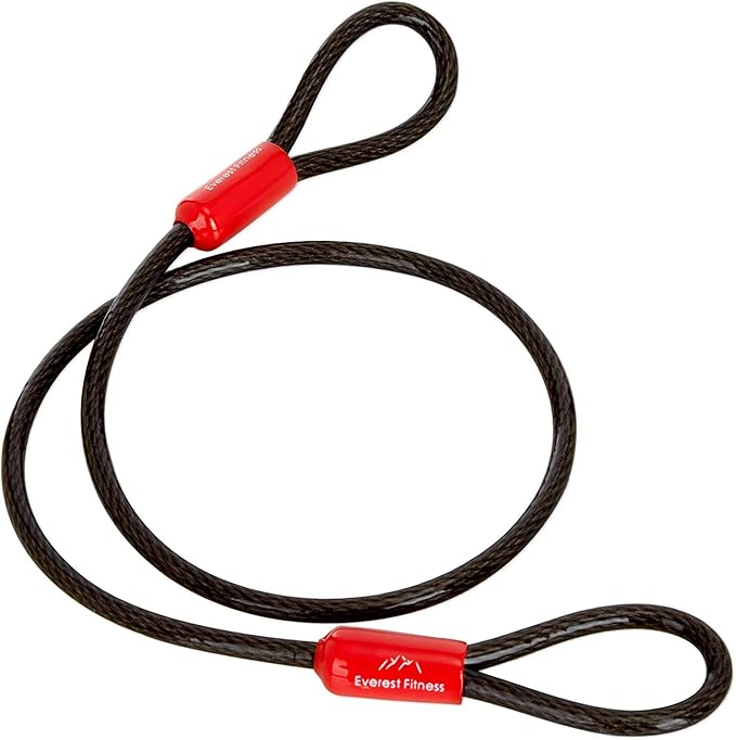 EVEREST FITNESS Cable Antirrobo Universal de Acero Revestido en ...