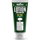 Tea Tree Oil Lotion with Neem Oil for Foot & Body - Helps Fight Common Causes of Skin Irritation and Body Odor - by Oleavine TheraTree