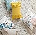 Flber Tassel Throw Pillow Decorative Cotton Sham,12