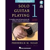 Frederick Noad - Solo Guitar Playing Book 1, 4th Edition | Classical Guitar Method Book with Online Audio | Learn Basic Techniques, Fingerboard Mastery, and Solo Repertoire | Music Sales America