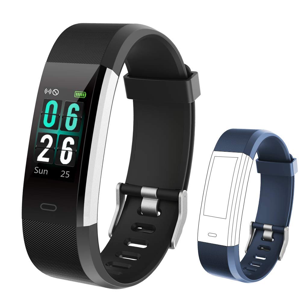 Strap Kungix Watch Kungix Fitness Tracker Color Screen Activity