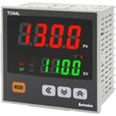 Autonics TCN4L-24R Temperature Controller, 1/4DIN, Dual Display 4 Digit