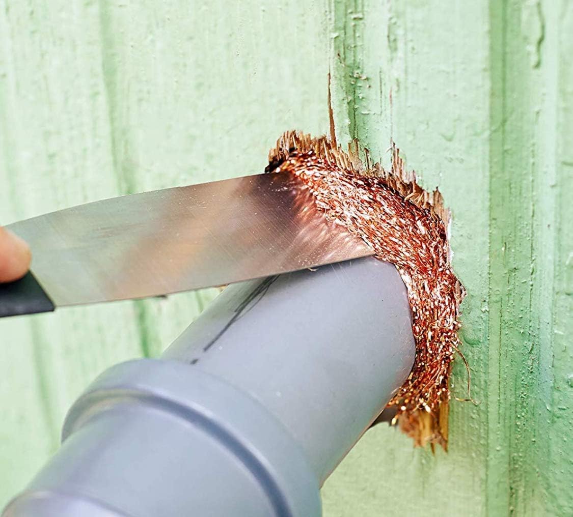 REMOPEST Copper Mesh, 5x100 Ft and 5 pcs Stainless Steel Wire Mesh : Garden & Outdoor
