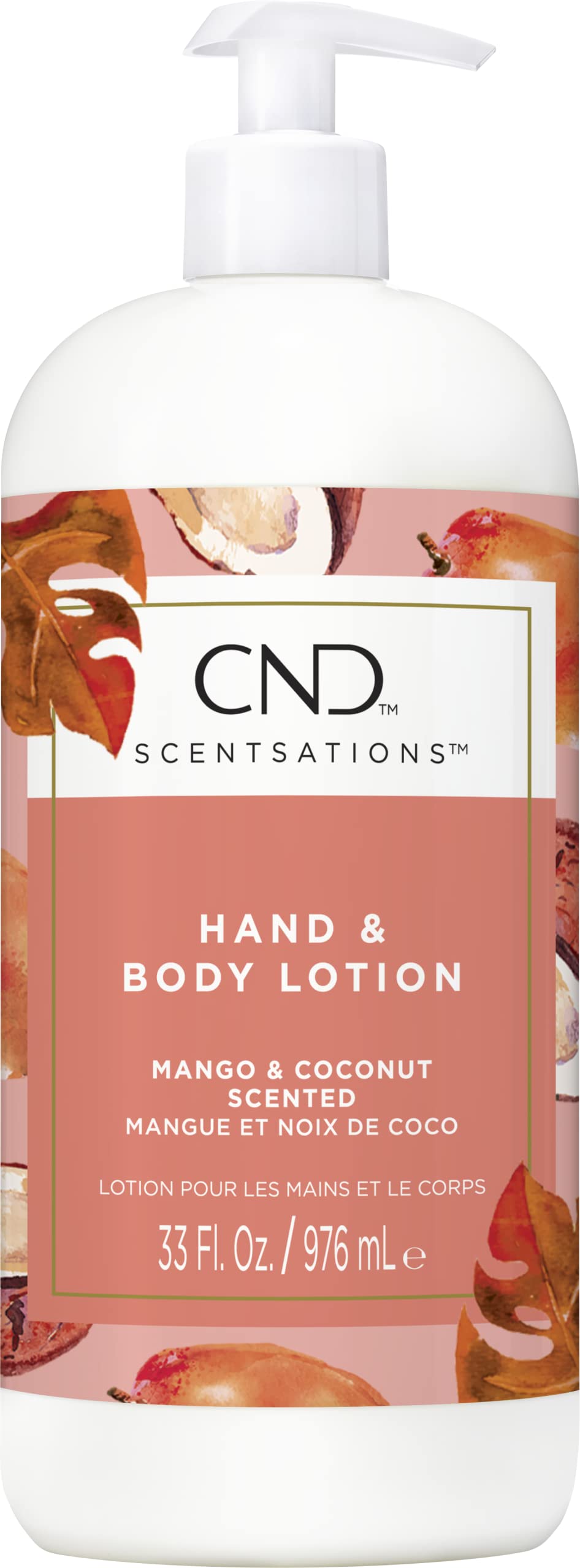 CND Hand and Body Lotion Scentsations Mango and Coconut