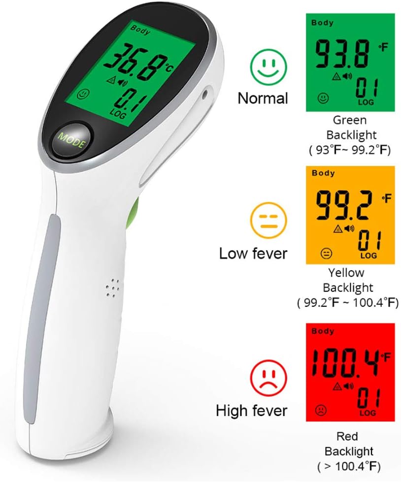 DLMYZ Thermometer Forehead and Ear Thermometer Digital Medical Infrared Thermometer Instant Accurate Reading for Kids Adults Body Surface and Room