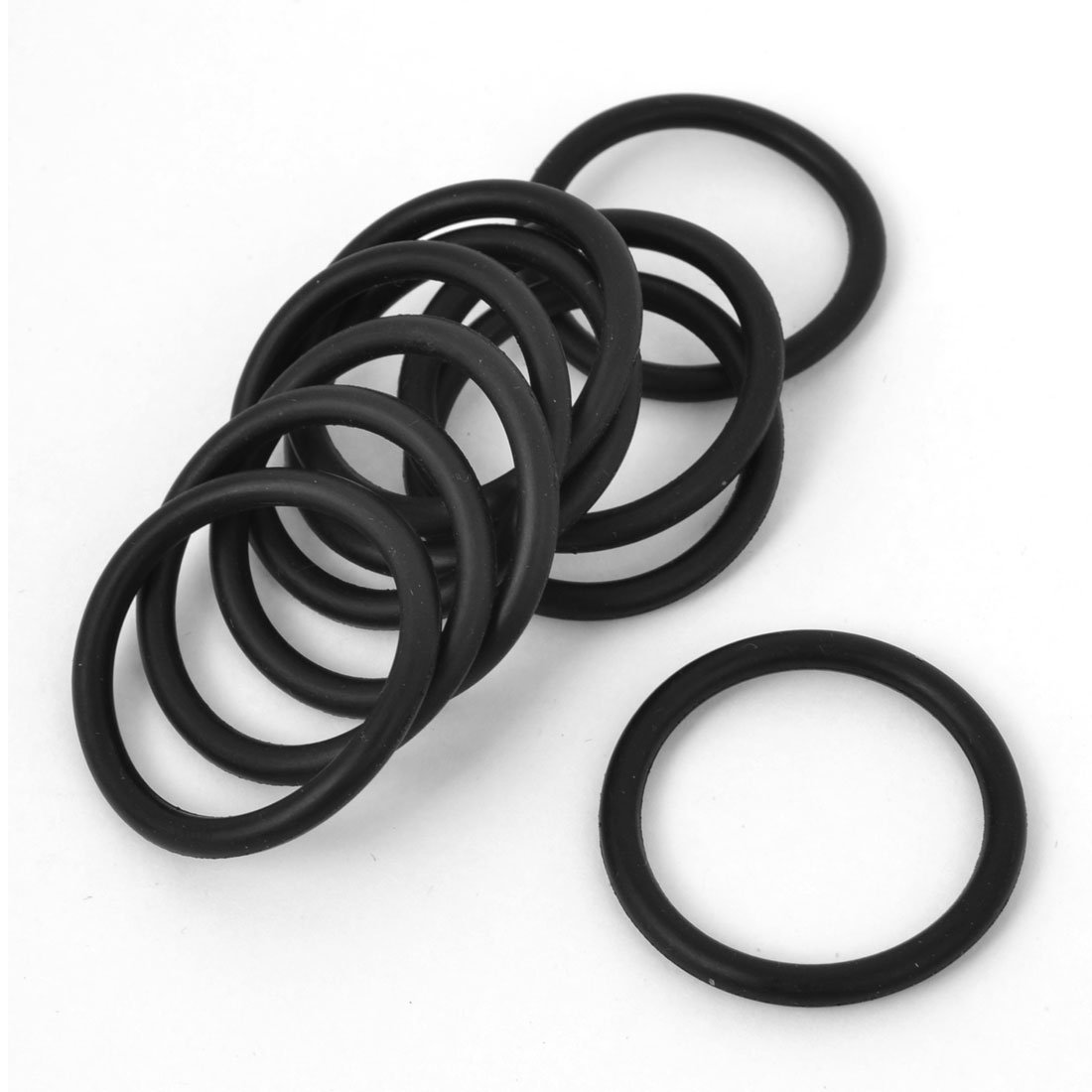 sourcingmap Nitrile Rubber O-Rings 35mm OD 27mm ID 3mm Width, Metric Sealing Gasket, Pack of 1
