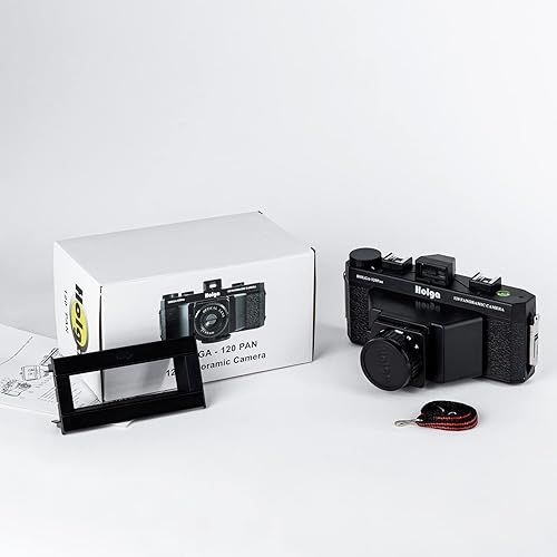 KKBGN Holga 120 PAN 6x12 Panoramic Camera Wide Format Film Lomo