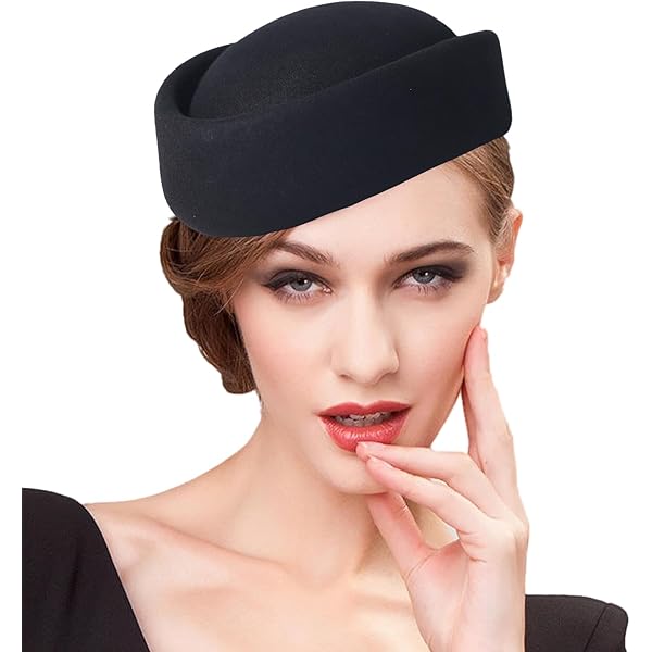 Autumn Winter Warm Vintage Small Top Hats for Women Elegant  display picture 3
