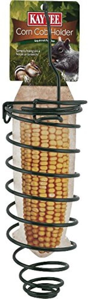 Amazon Com Kaytee Corn Cob Holder Squirrel Feeder Pet Supplies