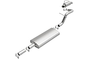 BRExhaust Replacement Exhaust System Kit 106-0047: Compatible with 2008-2012 Jeep Liberty, 2007-2011 Dodge Nitro 3.7L
