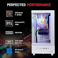 Skytech Gaming Azure 3 Desktop PC, Ryzen 7 9700X