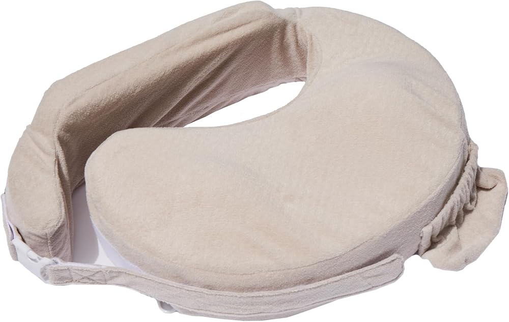 My Brest Friend Nursing Pillow - Deluxe - Soft Sand | Enhanced Ergonomic Design for Ultimate Breastfeeding Support for Mom &