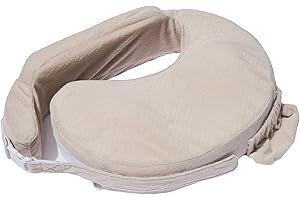 My Brest Friend Nursing Pillow - Deluxe - Enhanced Comfort w/Slipcover - Ergonomic Breastfeeding Pillow for Ultimate Support 