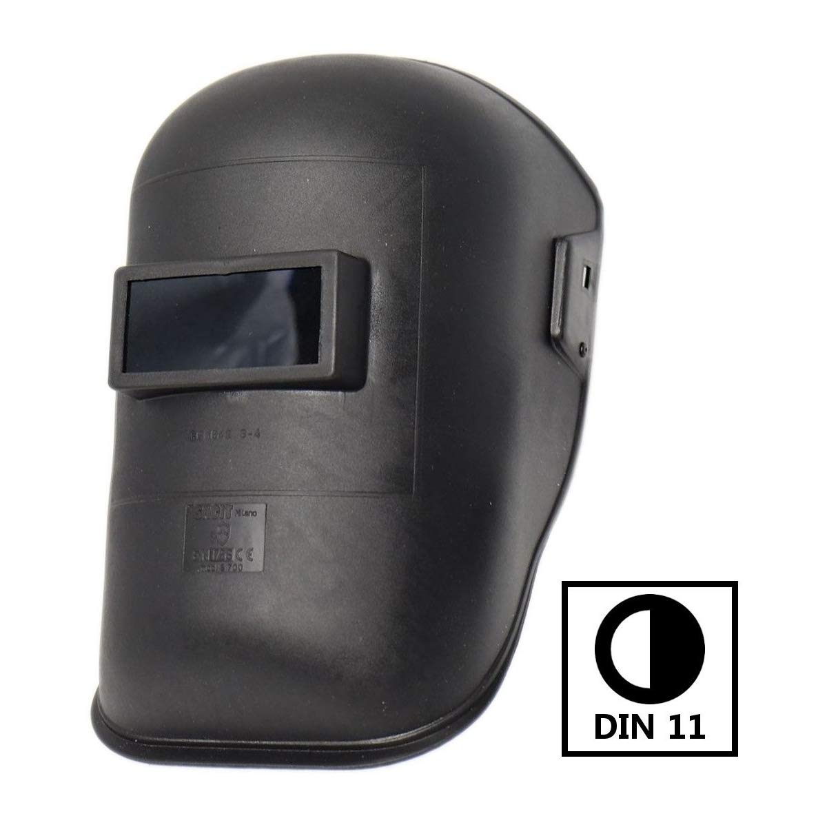 Casque De Soudage Haute Température - Protection UV Pour Soudure à L'arc Et Gaz - Visière Transparente - Matériau PC Résistant