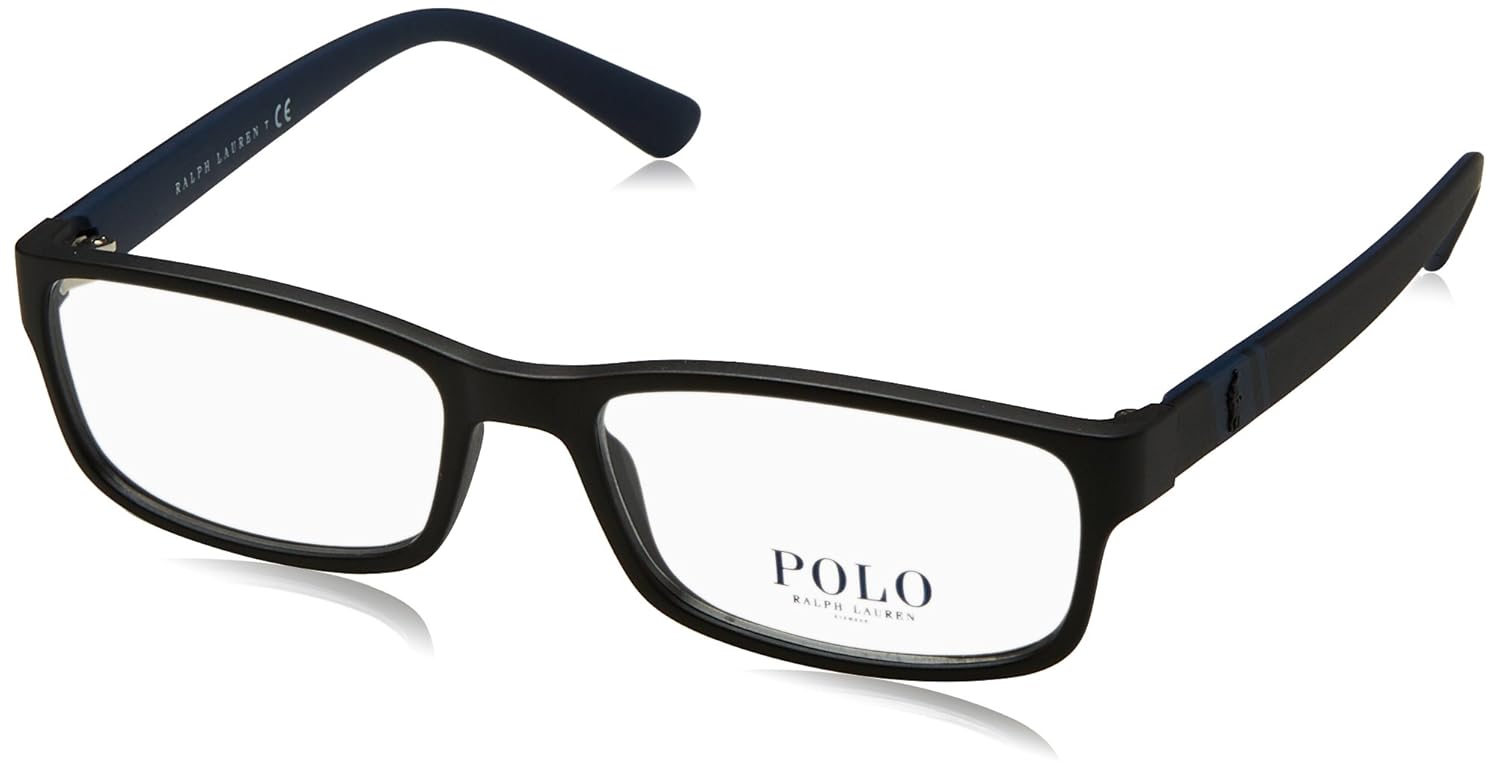 Polo Men's PH2154 Eyeglasses Matte Black 56mm at Amazon Men’s Clothing