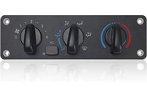 YIZHIHUA 599-008 Heavy Duty Climate Control Module - Heater A/C Climate Control Panel HVAC Switch Fit for Freightliner/Thomas Models Replacement 599008 577.46754K A22-57054-001