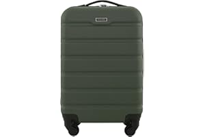 Wrangler 22" Hardside Spinner Carry-On Luggage, Olive