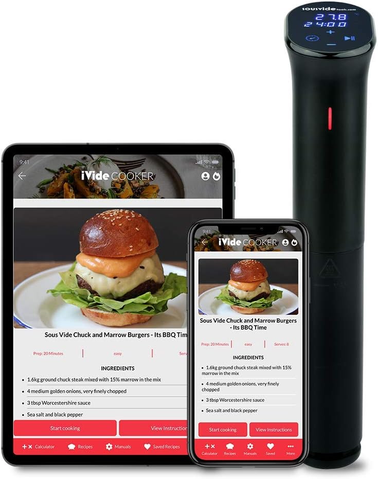 SousVideTools iVide 2.0 Sous Vide Cooker Water Bath Thermal Circulator
