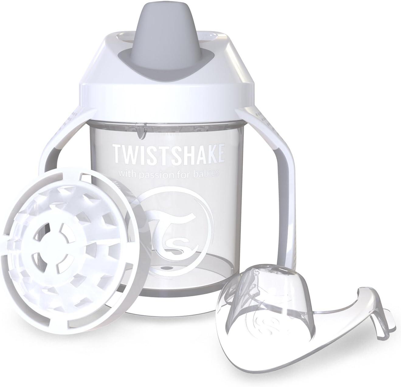 Twistshake Mini Cup, White, 4+ Months/230 ml/7 oz. - Image 4
