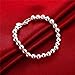 GCIYAEN SeaISee Women Jewelry 925 Sterling Silver Plated String 8MM Beads Beaded Chain Bracelets