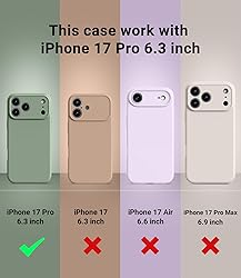 OTOFLY Magnetic for iPhone 17 Pro Case,Compatible