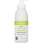 MooGoo Cream Conditioner (16.9 Fl Oz), Psoriasis, Eczema, Dry &amp; Itchy Scalp | Natural Gentle Formula for Sensitive Scalp, Suitable for All Ages &amp; All Hair Types, Sulfate, Silicone &amp; Paraben Free