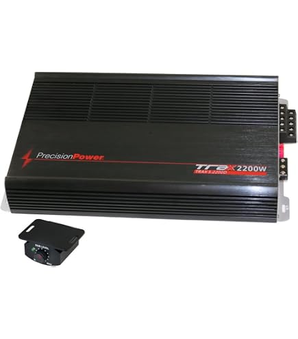 Amazon.com: Precision TRAX41200D Power 4 Channel 1200W Car