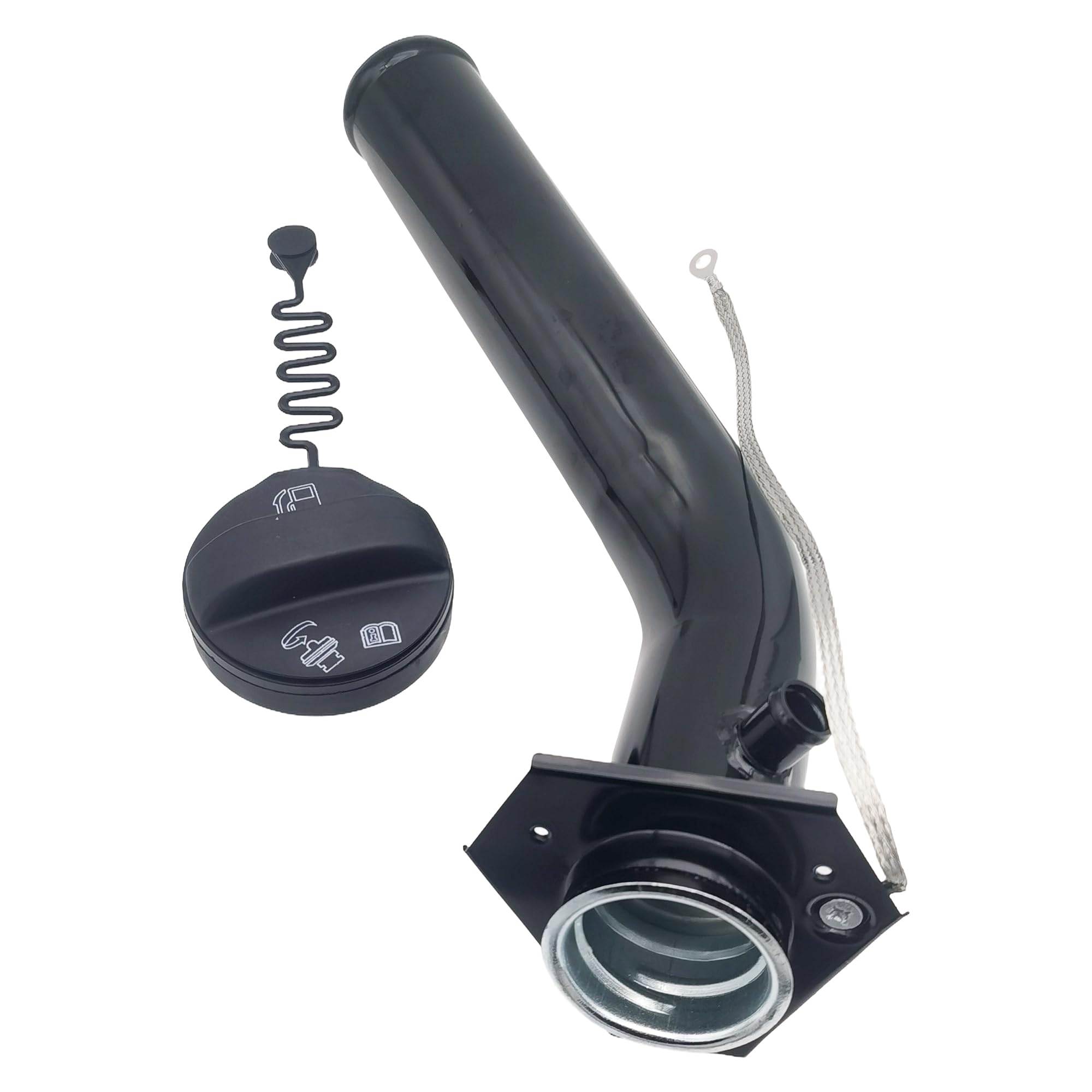 Photo 1 of Forwinparts Fuel Gas Tank Filler Neck Hose with Cap for Chevy Chevrolet GMC C1500 C2500 C3500 K1500 K2500 K3500 Pickup Suburban 1988-2000 15003858 15712144 577-824