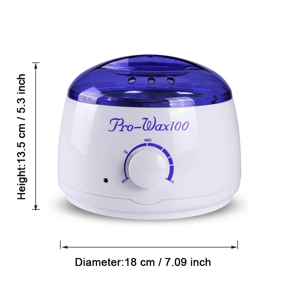 RioRand Wax Warmer Hair Removal Kit with Hard Wax Beans and Waxing Spatula