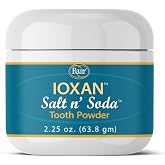 Baar Salt N' Soda Ioxan Tooth Powder | Traditional tooth powder, concentrated formula, oral hygiene routine, easy application
