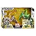 MXS Motocross Bike and Rider Deluxe 2 Pack - Caveman vs. Dinosaur