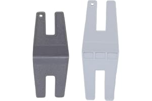 TOPINCN 2 Pcs Bulky Seam Jumper Presser Foot Sewing Tool, Hump Jumper Sewing Tool Household Sewing Machine Accessories for Se