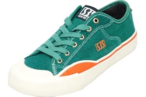 SEW BY SOU Skateboard Shoes for Men Leather Low Top Pro Skateboarding Training Casual Sneakers