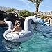 GoFloats Dragon Party Tube Inflatable Rafts - Choose From Fire Dragon and Ice Dragon, Pool Floats for Adults