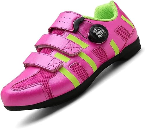 pink cycle shoes