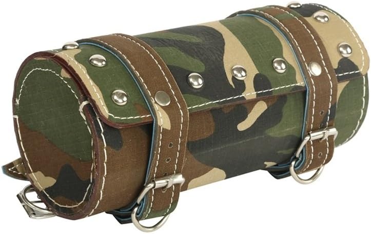 Auto Hub Round Jungle Print Saddle Bag for Bike