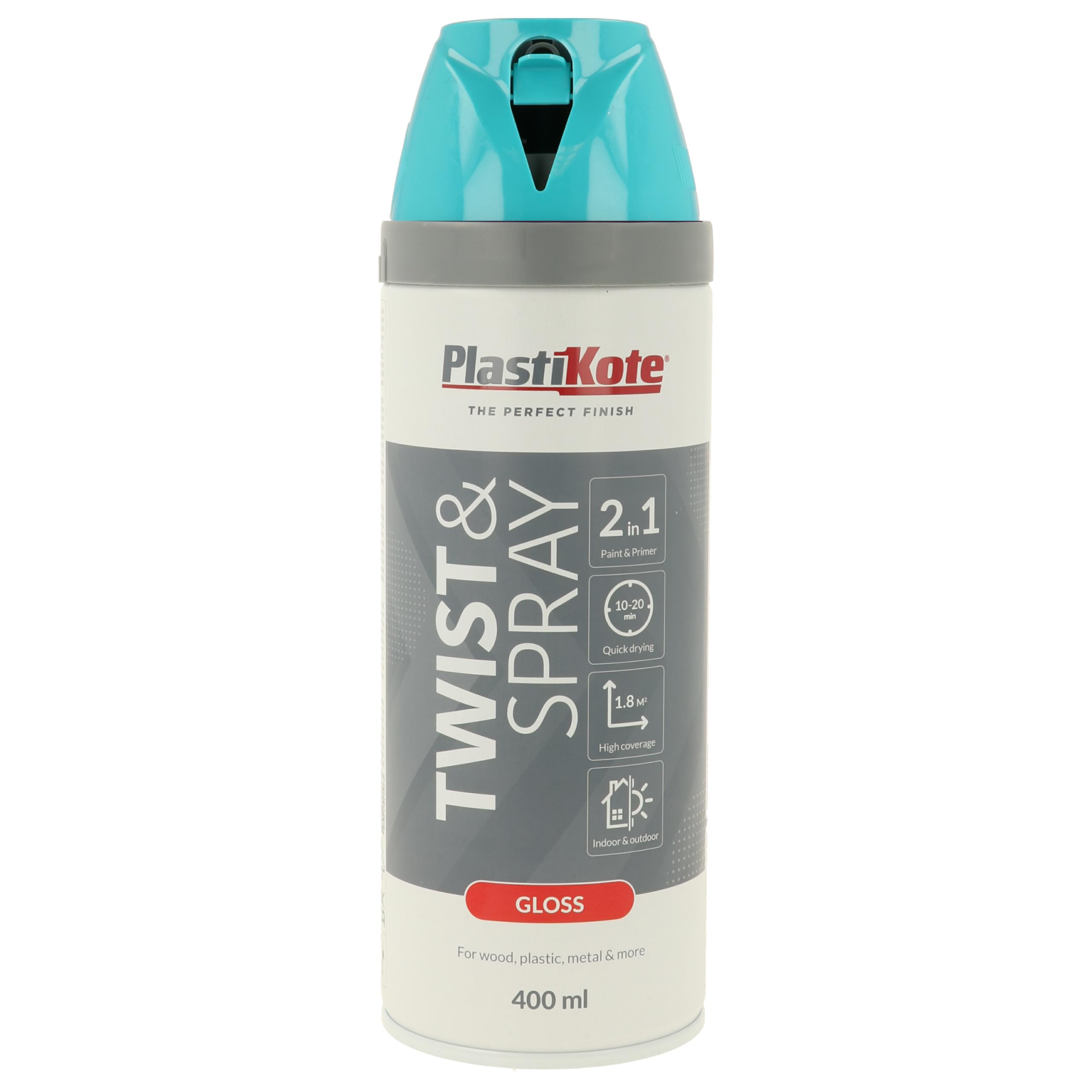 Plasti-kote 21117 400ml Premium Spray Paint Gloss - Exotic Sea