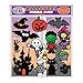 Halloween Gel Clings for Kids & Toddlers - Holiday Window Cling Decorations for Boys & Girls (14 pieces)- Fun Removable and Reusable Cute Thick Vinyl Gels Stick to Glass, Walls, Doors and More
