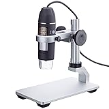 AmScope 200X 2MP 8-LED Zoom USB Digital Microscope
