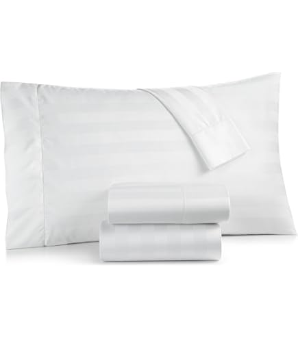 Amazon.com: Charter Club Damask Stripe 550 Thread Count Supima