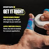 SPORTTAPE 3 Rolls Thumb Tape Black 3.8cm x 4.5m Weightlifting Tape view 4