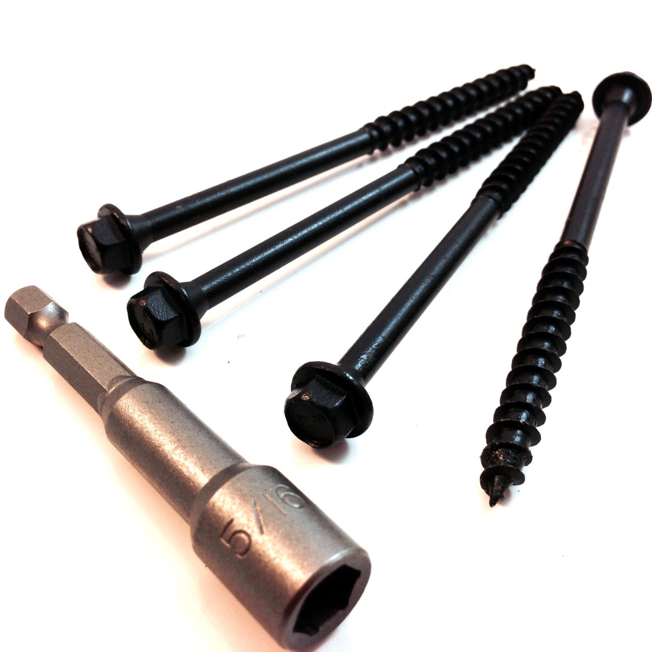 150mm GENUINE TIMBERLOK SLEEPER FASTENER LANDSCAPE SCREWS FREE