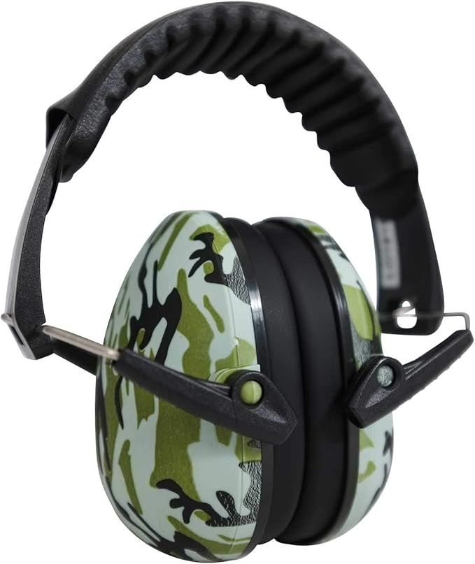 Viwanda Bon Series Ear Defenders Camo Green Children's Ear Defenders