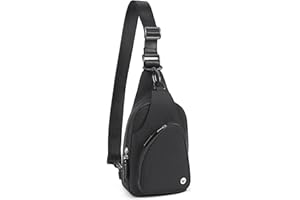 WESTBRONCO Small Sling Bag for Women Nylon Crossbody Sling Backpck Lightweight for Travel Casual Daily