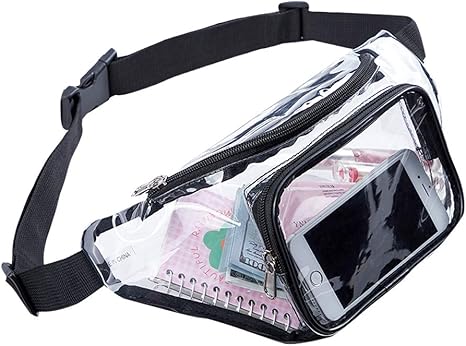 clear fanny pack