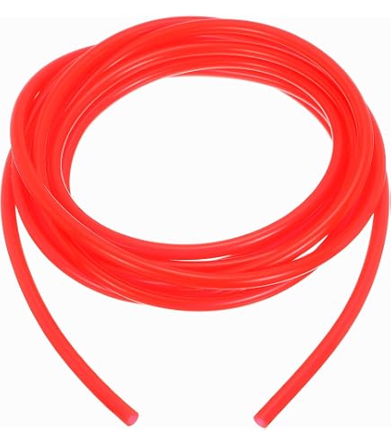 PVC Hose Tube – Transparent Vinyl Tubing, 4mm ID X 6mm OD X 3m (9.84ft) Clear Flexible Water Pipe For Fluid Transfer, Aquariums, Plumbing