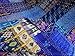 Tribal Asian Textiles Patola Silk Patch Work Kantha Quilt, Kantha Blanket Bedspread, Patch Kantha Throw, King Kantha, Kantha Rallies Indian Sari Quilt, Size 90