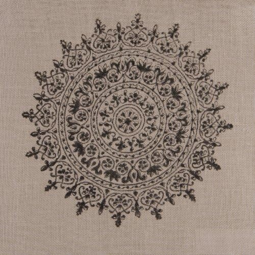 Parliament Collection Suncrest Jute Lined Drape with Rod Pocket, 50 by 108-Inch