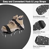 URAQT Lawn Aerator Shoes 26 Nails 47mm Studded Sole One Size Fit All view 4